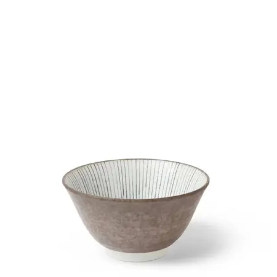 Miya Company Tokusa Gray 4.5-Inch Ceramic Rice Bowl – Handcrafted Japanese Style Diningware