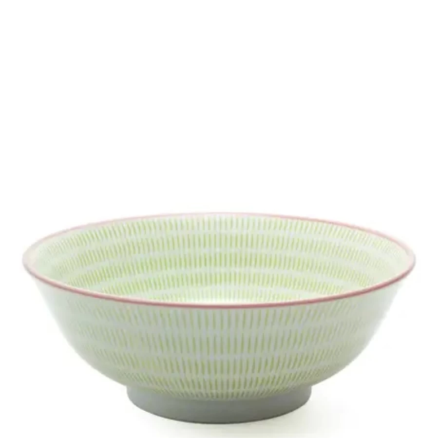 Miya Company 7.75 Inch Green Sen Colors Bowl – Durable & Stylish Kitchenware