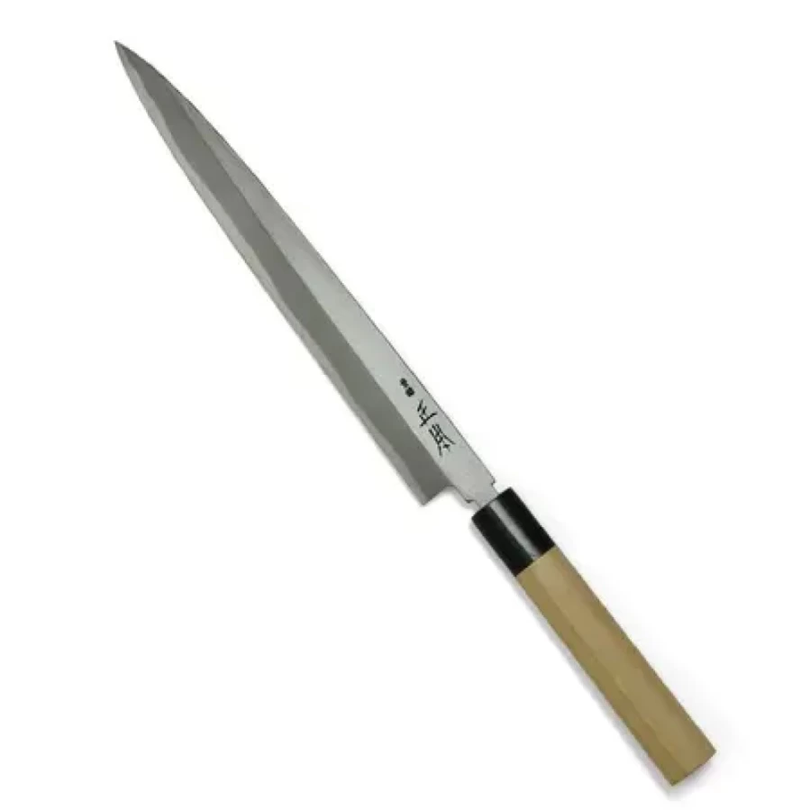 Miya Company Lefty Yanagi Knife 9.5" - Premium Japanese Sashimi Knife for Left-Handed Chefs