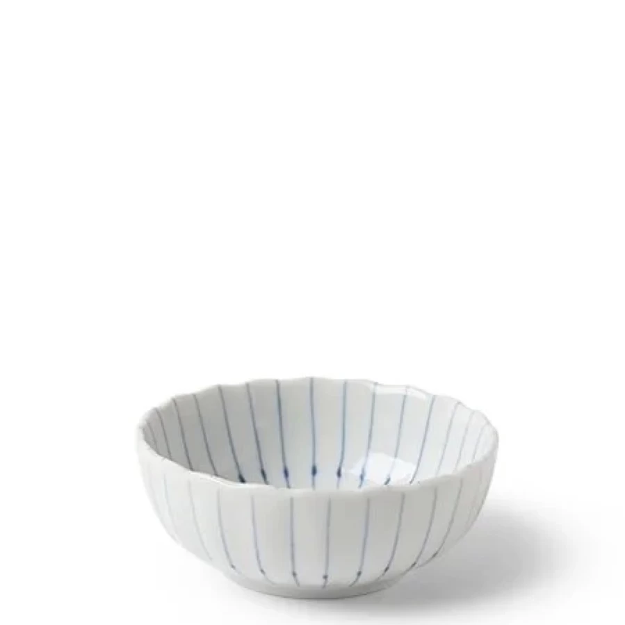 Miya Company Kasa Lines 4 Inch Ceramic Bowl – Durable & Stylish Dining Essential