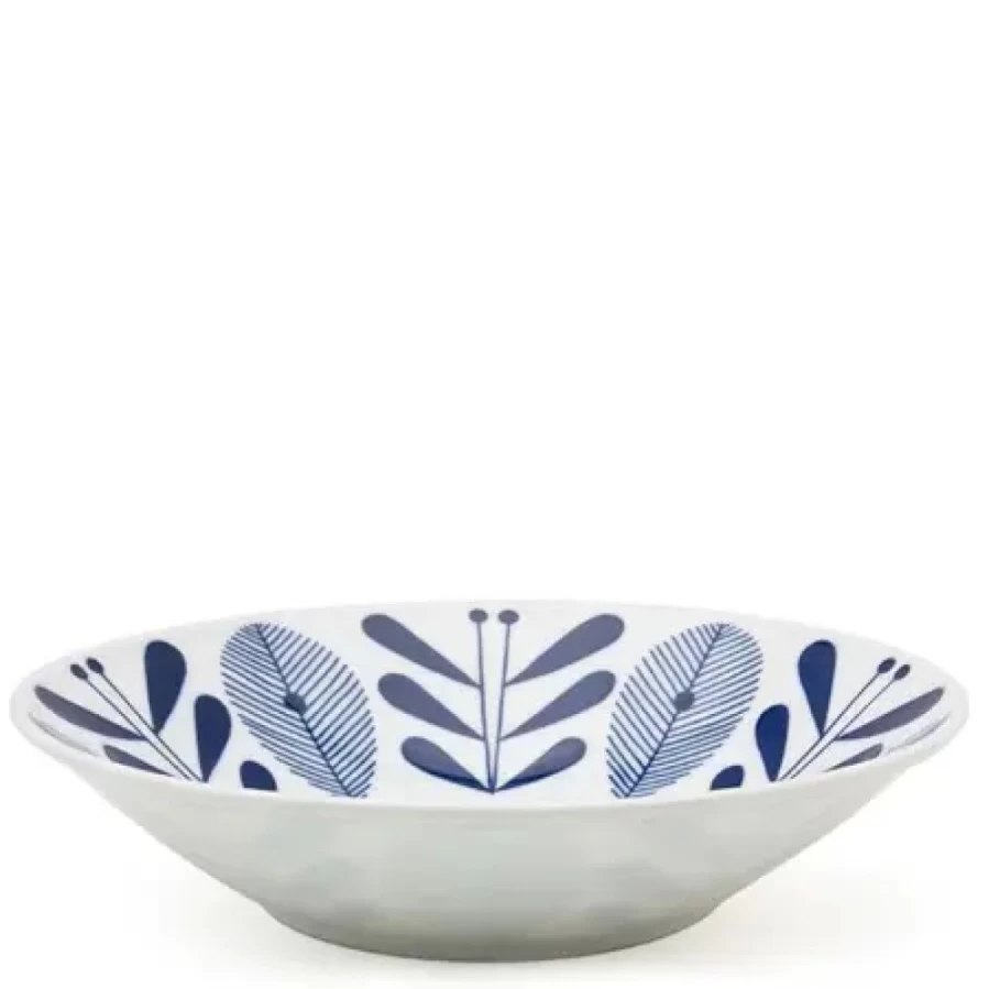 Miya Company 8.75 Inch Hallo Bloem Serving Dish for Dining & Entertaining
