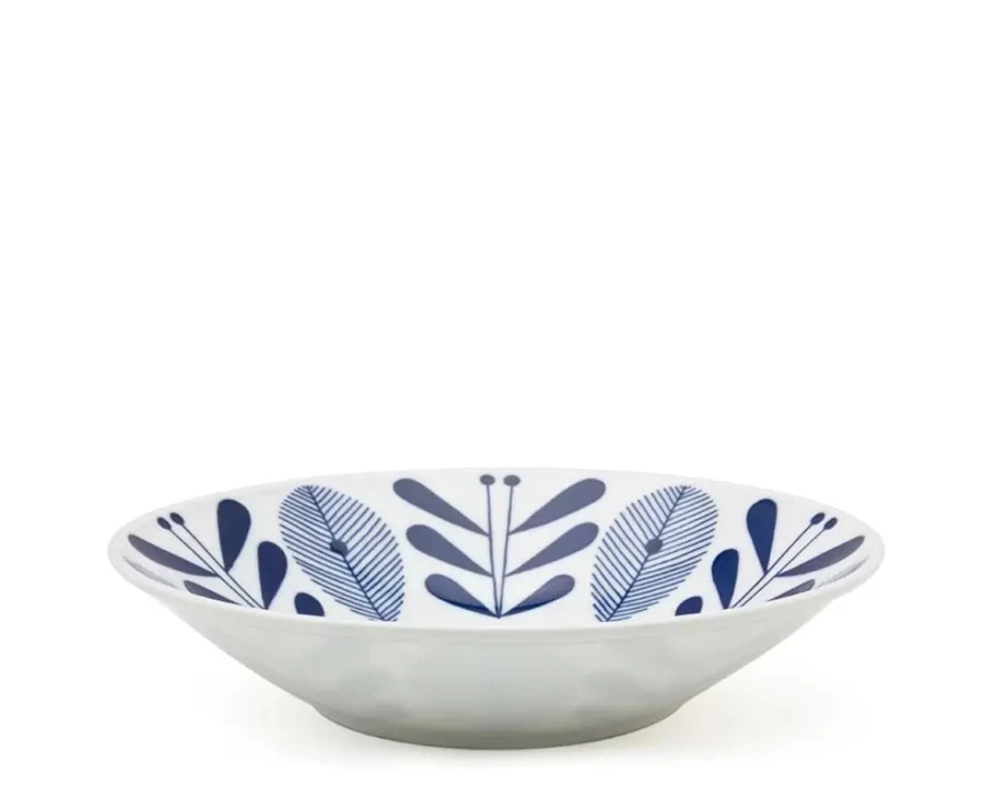 Miya Company 8.75 Inch Hallo Bloem Serving Dish for Dining & Entertaining