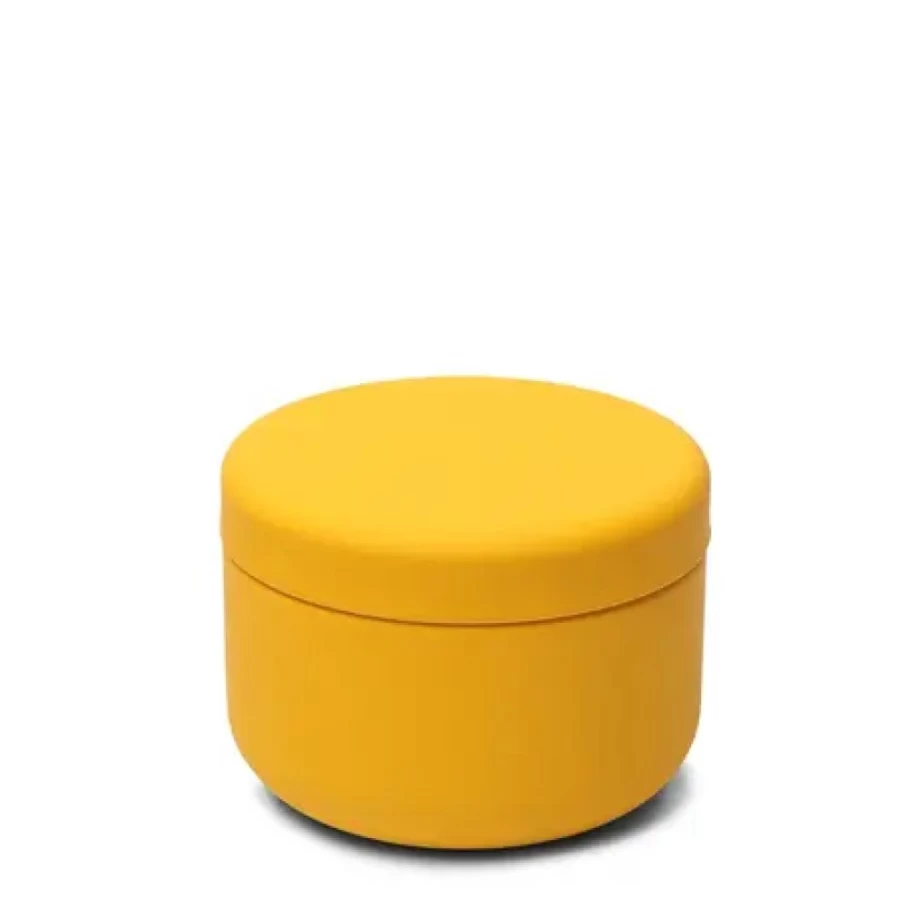 Miya Company Petite Yellow Tea Canister - 30G Airtight Storage Container for Loose Leaf Tea