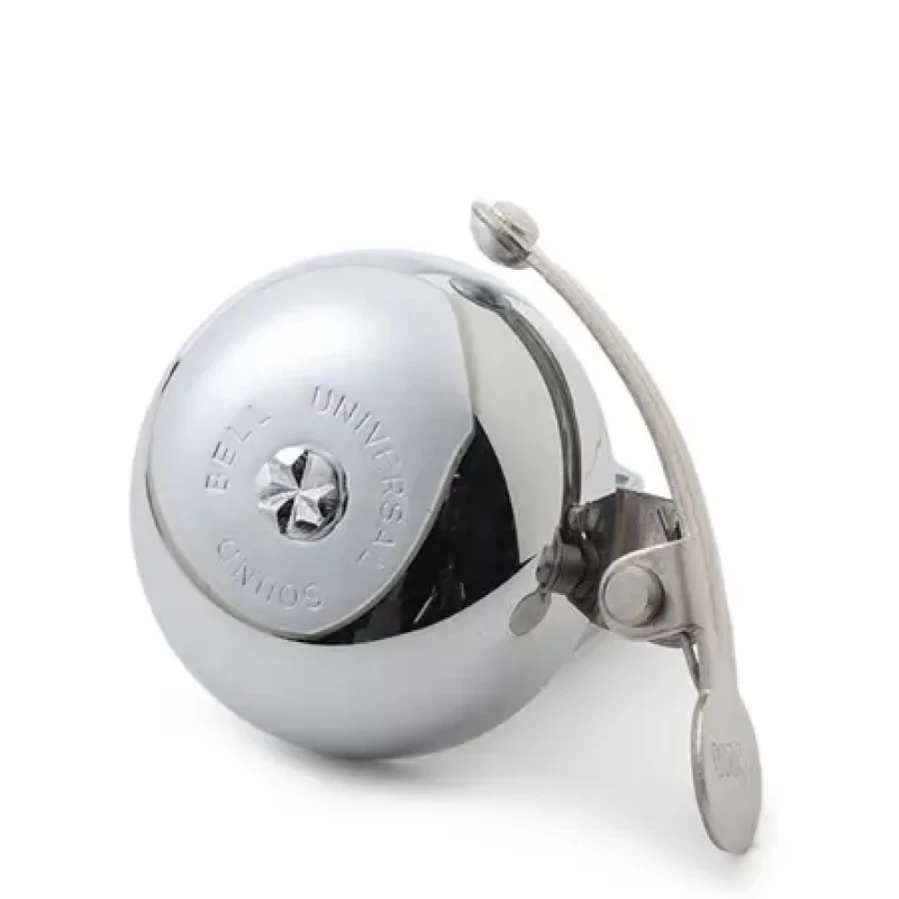 "Miya Company Premium Bicycle Bell - Durable Chrome Finish, Loud & Clear Bike Horn for Safety"