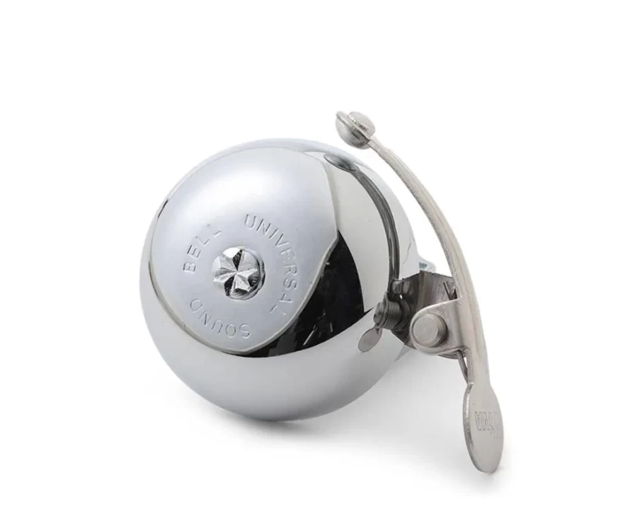 "Miya Company Premium Bicycle Bell - Durable Chrome Finish, Loud & Clear Bike Horn for Safety"