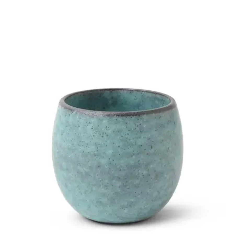 Miya Company Turquoise Teacup Umeshu - Japanese Plum Wine in Elegant Teacup