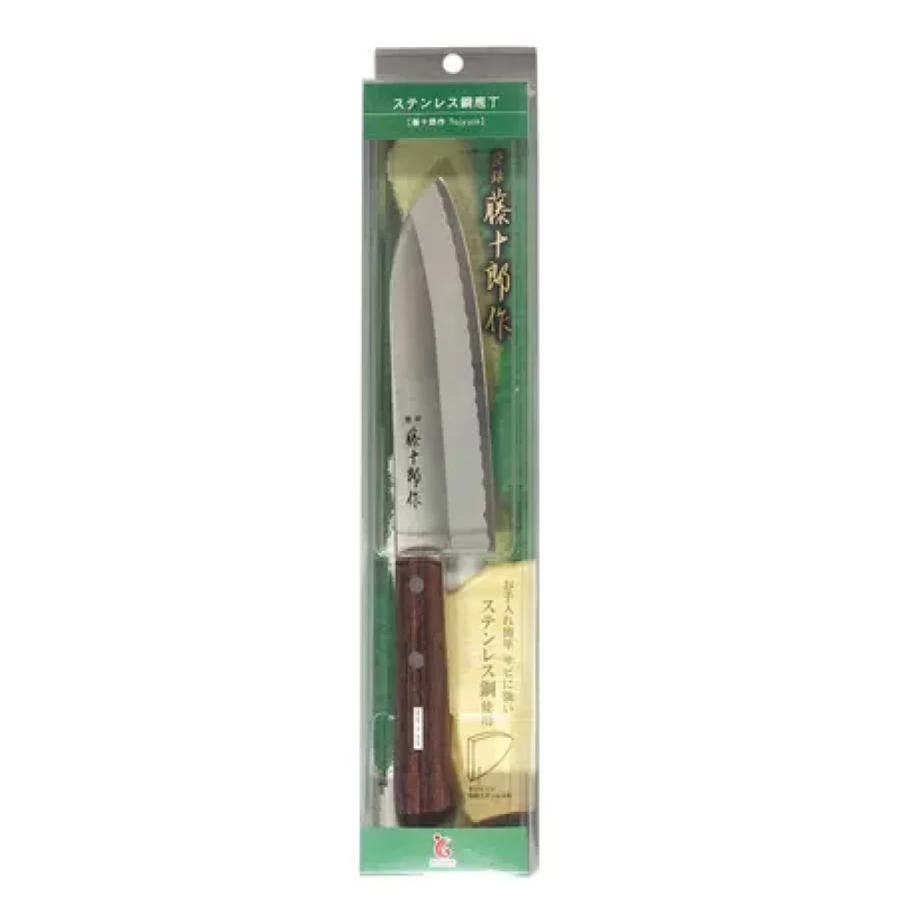 Miya Company Santoku Knife 6.5 Inch - Tojuro Home Kitchen Knife - High Carbon Stainless Steel Blade - Ergonomic Handle - Professional Japanese Chef Knife