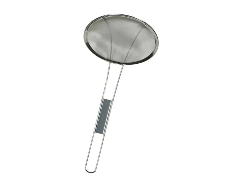Miya Company 5.5 Inch Fine Mesh Skimmer - Durable Kitchen Strainer for Cooking and Frying