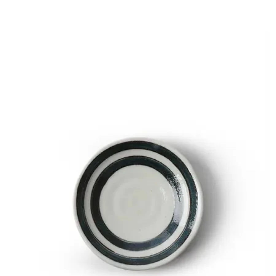 Miya Company Teal Ceramic Sauce Dish – 3.75 Inch Appetizer Plate for Dessert, Dip, or Condiments
