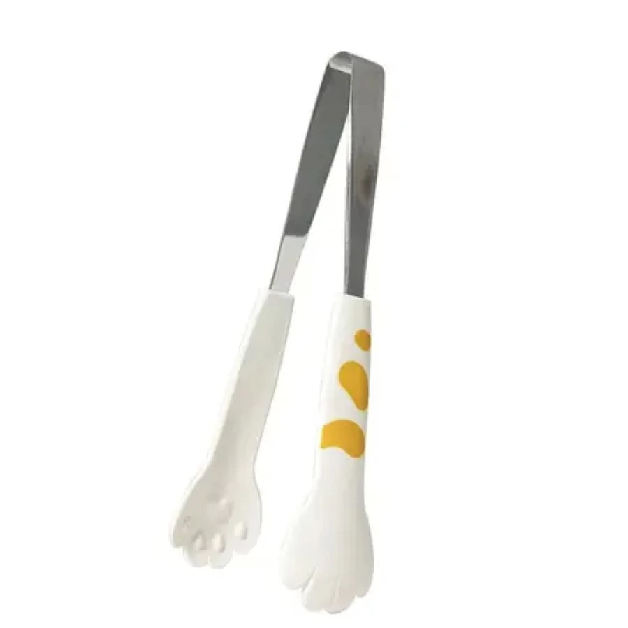 Miya Company Medium Cat Paw Tongs - Cute Kitchen Utensil for Pet Lovers