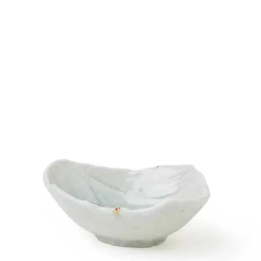 Miya Company Coral Blue Ceramic Small Bowl - Handcrafted Decorative & Functional Kitchenware