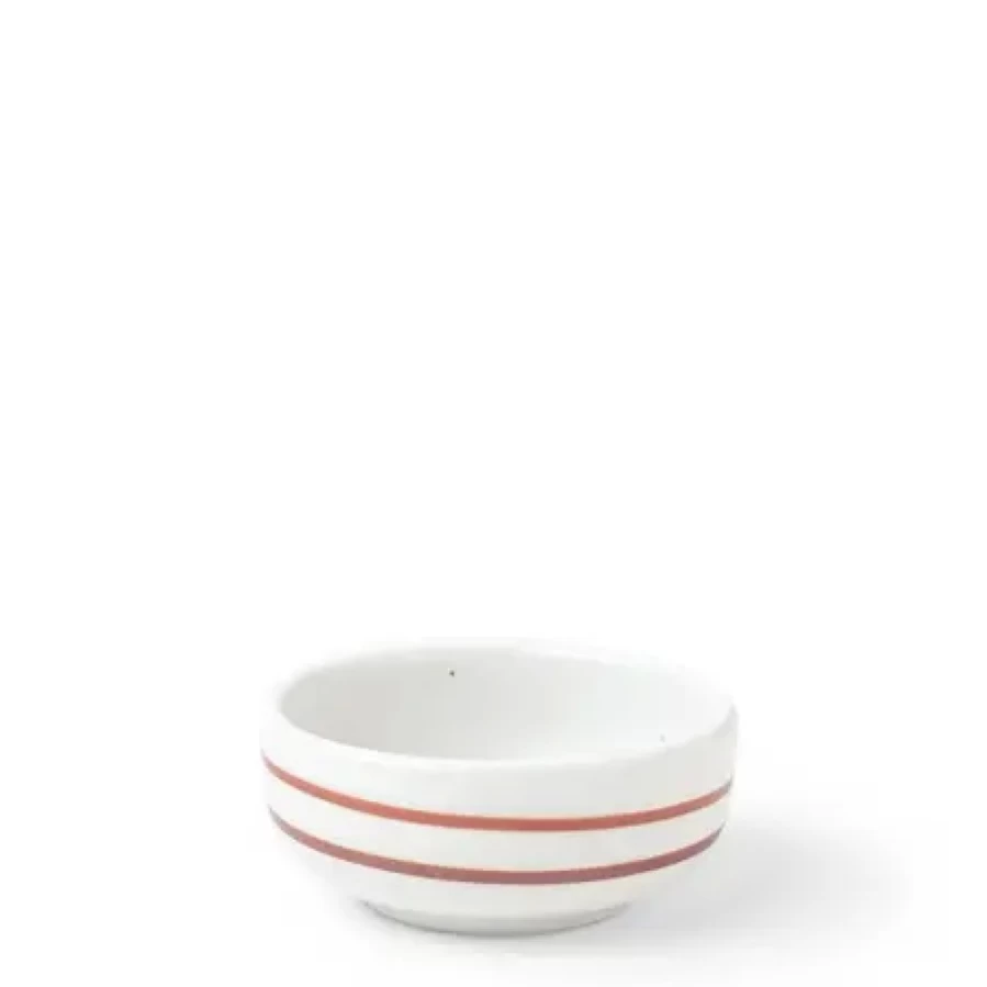 Miya Company Blue & White Ichimatsu Pattern 3.75 Inch Ceramic Sauce Dish