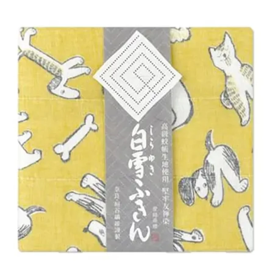 "Premium Yellow Dog Towel by Miya Company – Soft & Absorbent Pet Towel for Dogs"