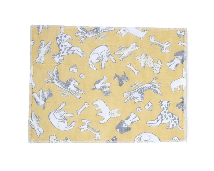 "Premium Yellow Dog Towel by Miya Company – Soft & Absorbent Pet Towel for Dogs"