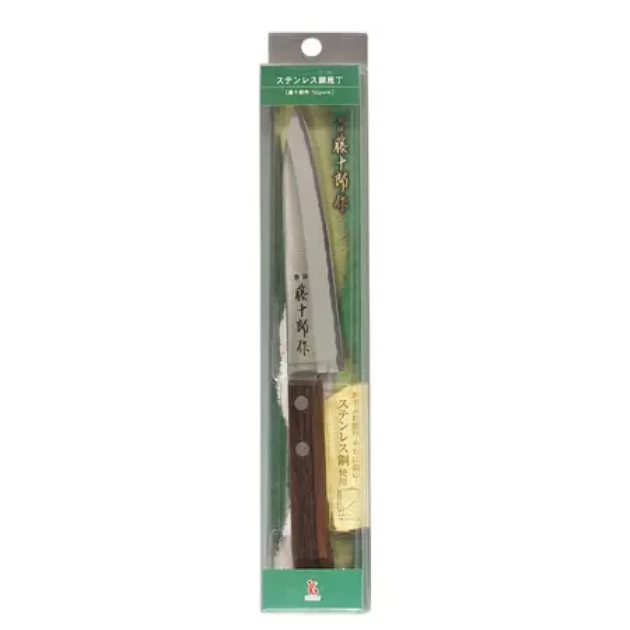 Miya Company Tojuro 5.25 Inch Petty Knife - High Carbon Stainless Steel Kitchen Knife for Precision Cutting, Fruit & Vegetable Slicing - Ergonomic Handle, Razor Sharp Home Chef Knife