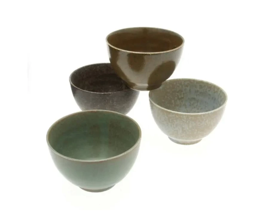 Miya Company 5" Pacific Forest Matte Finish Bowl Set - Durable & Stylish Dining Essentials