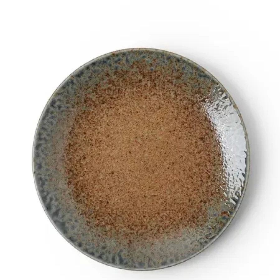 Miya Company Aoi Nagashi 8.5-Inch Decorative Japanese Ceramic Plate