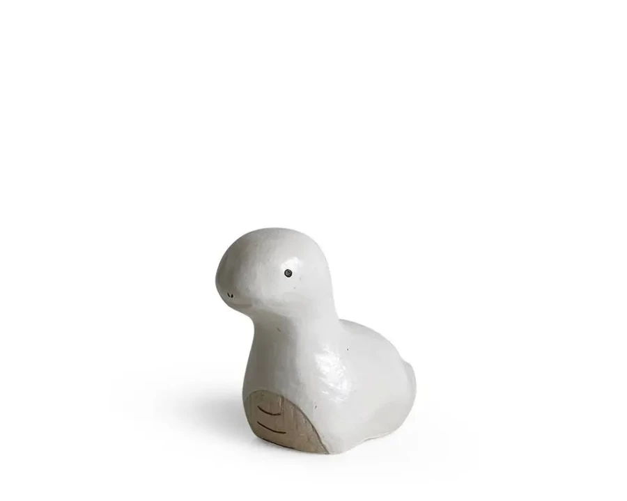 Miya Company T-Lab Wooden Snake Zodiac Animal Figurine - Handcrafted Decorative Collectible