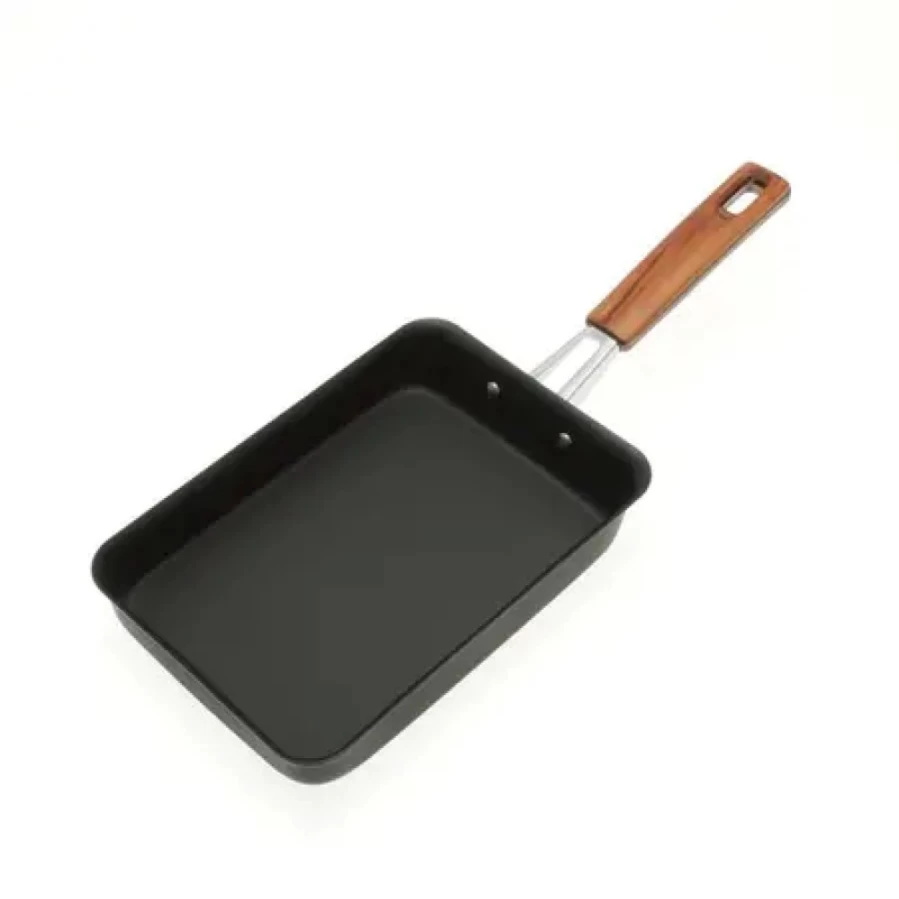Miya Company Tamagoyaki Japanese Omelette Pan - Nonstick Square Egg Frying Pan for Perfect Rolled Eggs