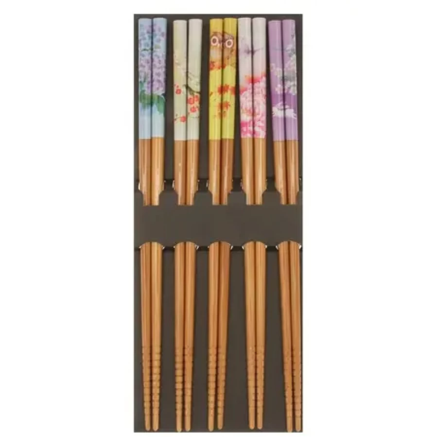"Eco-Friendly Bamboo Chopsticks Set by Miya Company – Perfect for Every Season"