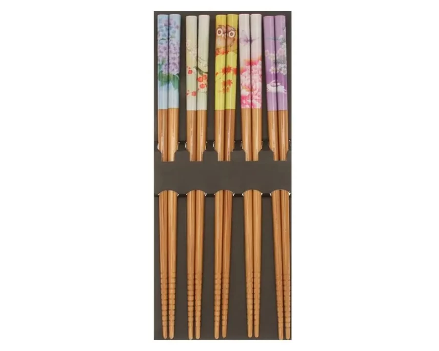 "Eco-Friendly Bamboo Chopsticks Set by Miya Company – Perfect for Every Season"