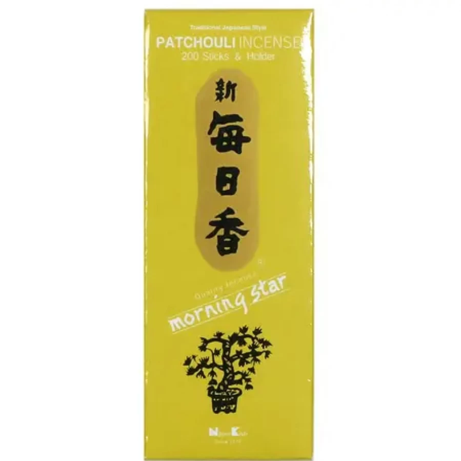 Miya Company Patchouli Morning Star Incense - Premium Aromatic Sticks for Relaxation & Meditation