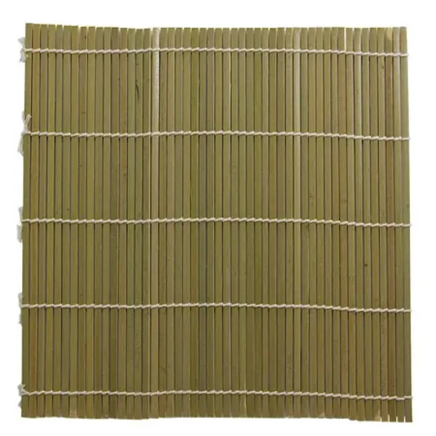 Miya Company 9.5" Bamboo Sushi Rolling Mat - Natural, Reusable & Eco-Friendly Sushi Maker for Perfect Homemade Sushi Rolls