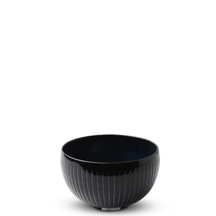 Miya Company Blue Namako Tokusa 4-Inch Ceramic Bowl – Handcrafted Japanese Style Dishware