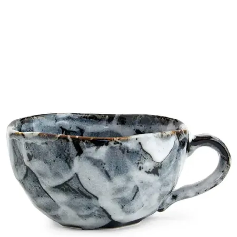 Miya Company Black Boulder Mug - Durable Camping Coffee Cup for Outdoor Enthusiasts