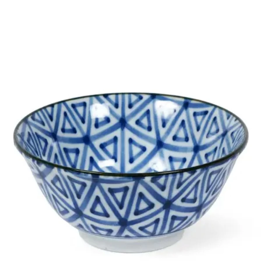 Miya Company 6-Inch Sankaku Bowl – Premium Japanese-Style Triangle Rice Bowl by Monyou
