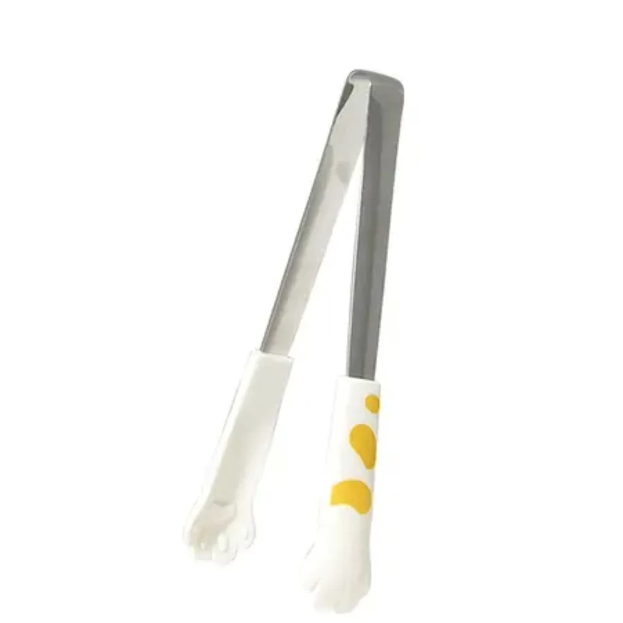 Miya Company Cat Paw Tongs - Small Silicone Kitchen Utensils for Cooking, Baking, and Serving