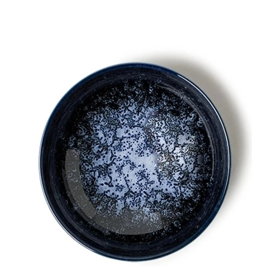 Miya Company Uchuu Deep Blue 6-Inch Ceramic Bowl for Dining & Decor