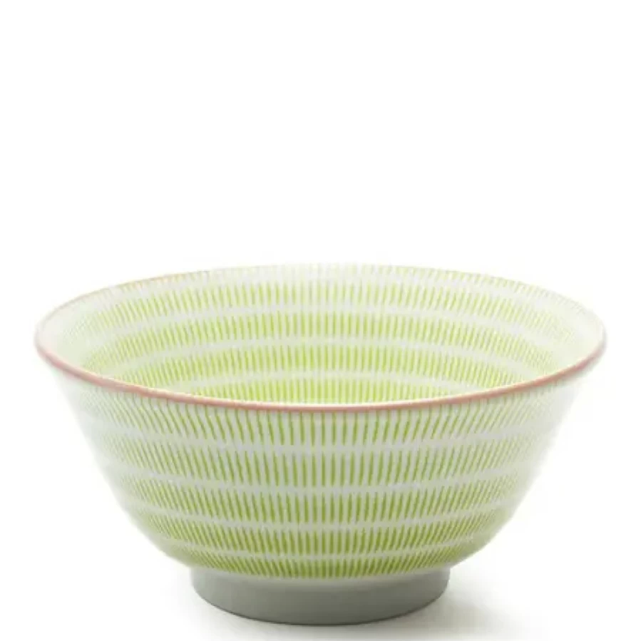 Miya Company 5.75-Inch Green Bowl – Durable & Stylish Sen Colors Collection