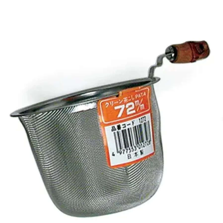 Miya Company Stainless Steel Tea Strainer with Handle - 72mm Fine Mesh Infuser for Loose Leaf Tea