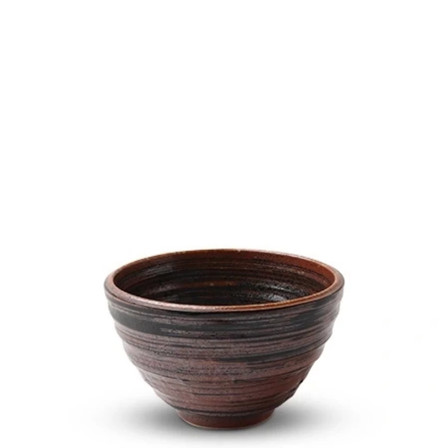 Miya Company Sabi Brush 5.25 Inch Bowl for Efficient Cleaning