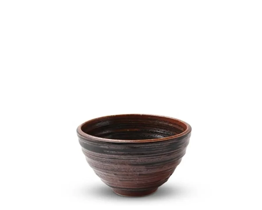 Miya Company Sabi Brush 5.25 Inch Bowl for Efficient Cleaning