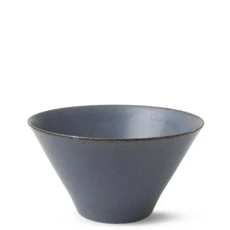 Miya Company Ishi Blue 7.5 Inch Ceramic Noodle Bowl – Handcrafted Japanese Soup Bowl