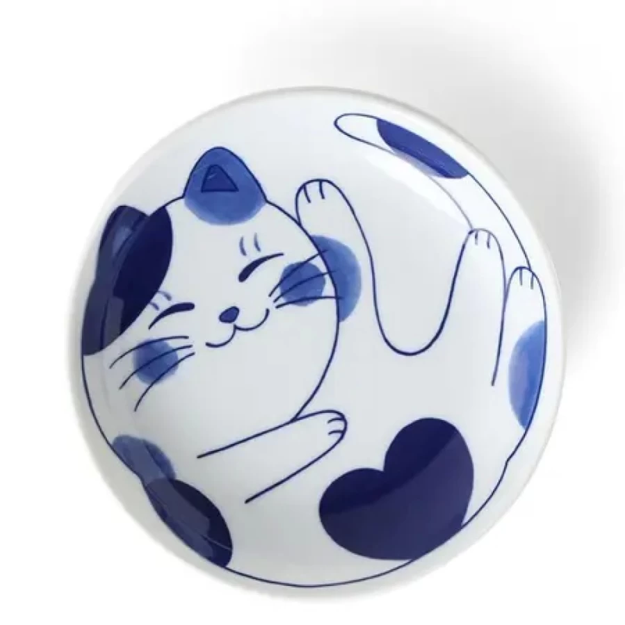 Miya Company Blue Cats Skateboard Bowl 7.75" Wide for Smooth Riding