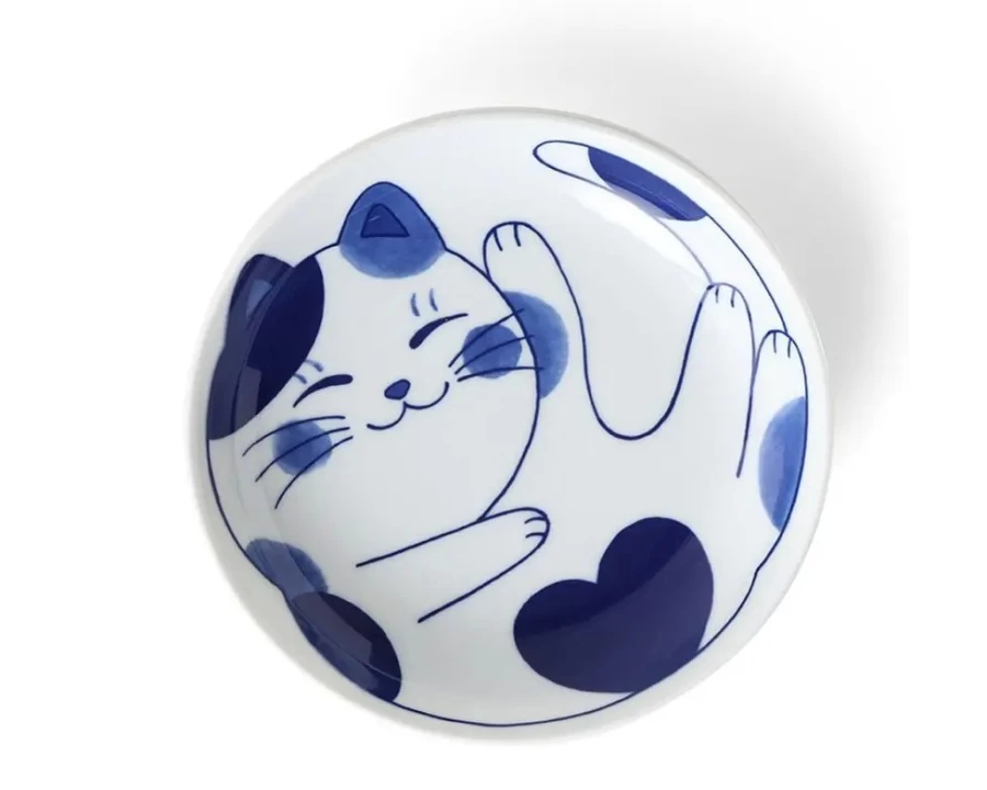 Miya Company Blue Cats Skateboard Bowl 7.75" Wide for Smooth Riding