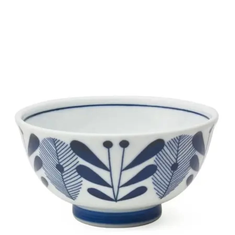 Miya Company 5.75 Inch Hallo Bloem Decorative Bowl - Elegant Floral Design Serving Bowl