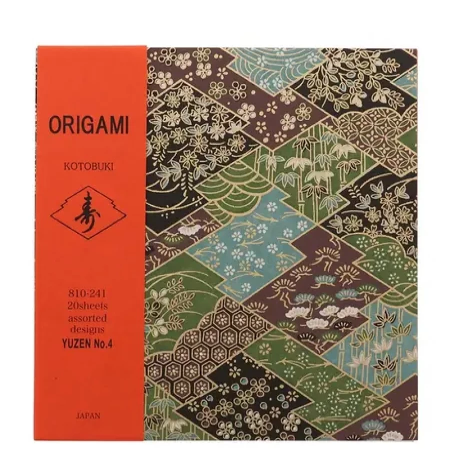 "Origami Paper 6 Inch Assorted Colors - Premium Quality by Miya Company"