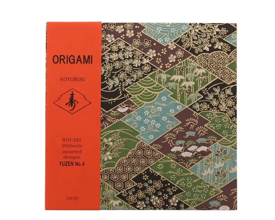 "Origami Paper 6 Inch Assorted Colors - Premium Quality by Miya Company"