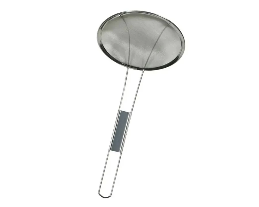 Miya Company 6-Inch Medium Mesh Skimmer - Durable Kitchen Strainer for Efficient Cooking