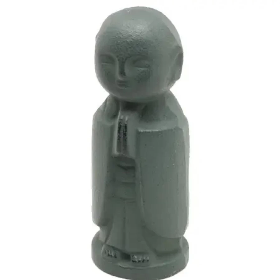 Miya Company Viridian Bodhisattva Paperweight - Handcrafted Decorative Office Desk Accessory