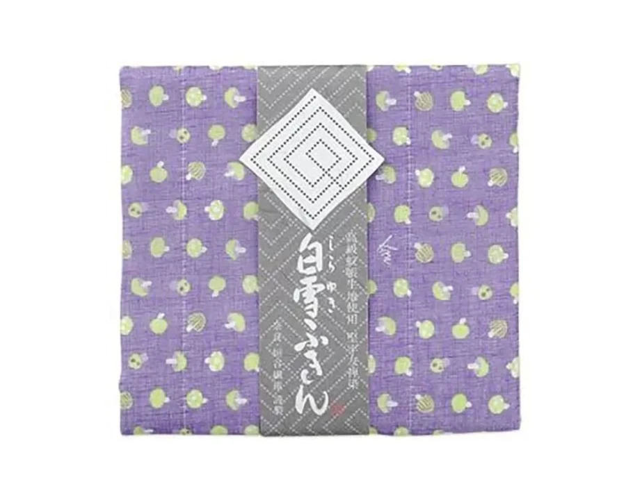 Miya Company Violet Fuukin Mushroom Towel - Soft, Absorbent Bath Towel for Spa and Home