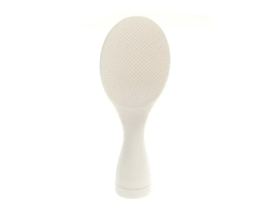 Miya Company 7.25 Inch White Rice Paddle - Durable Kitchen Utensil for Cooking and Serving