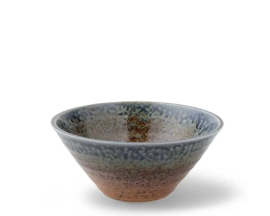 Miya Company Aoi Nagashi 7.75 Inch Ceramic Ramen Noodle Bowl – Japanese Style Soup Dish