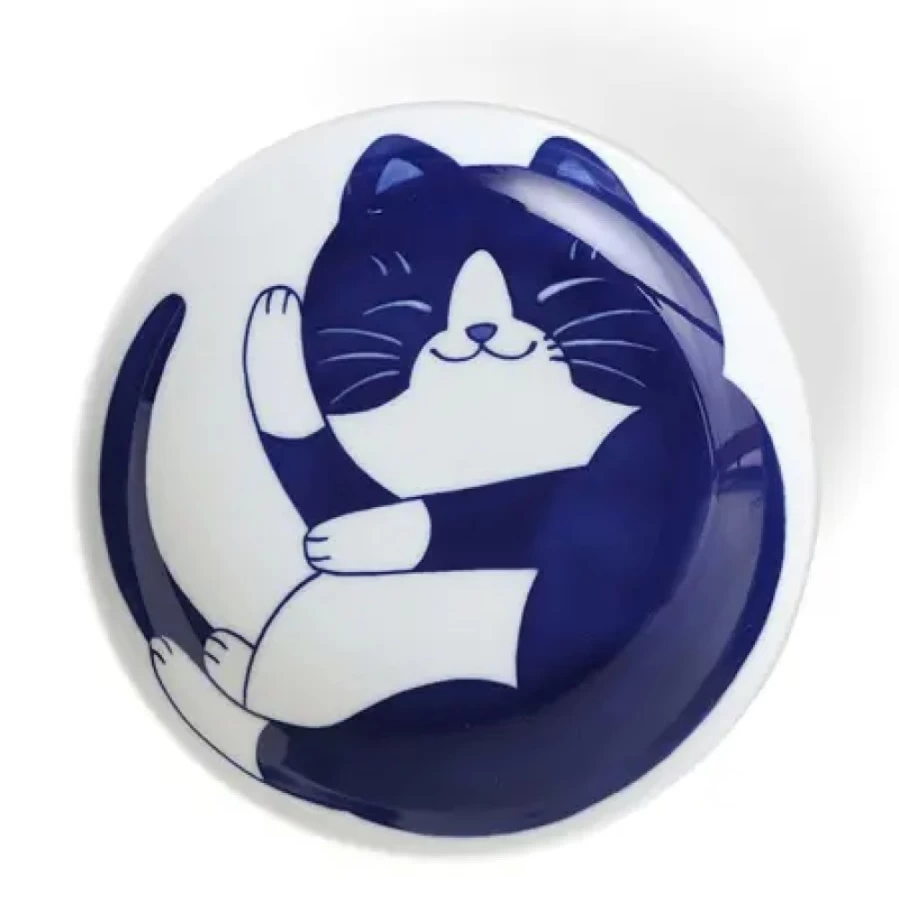 Miya Company Blue Cats Skateboard Bowl 7.75" Wide for Smooth Riding