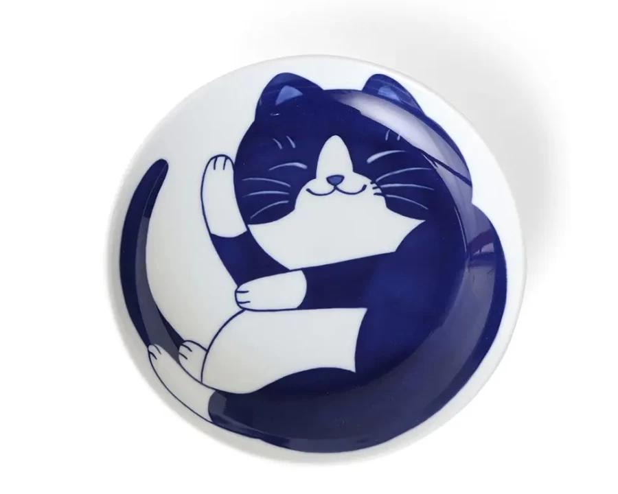 Miya Company Blue Cats Skateboard Bowl 7.75" Wide for Smooth Riding