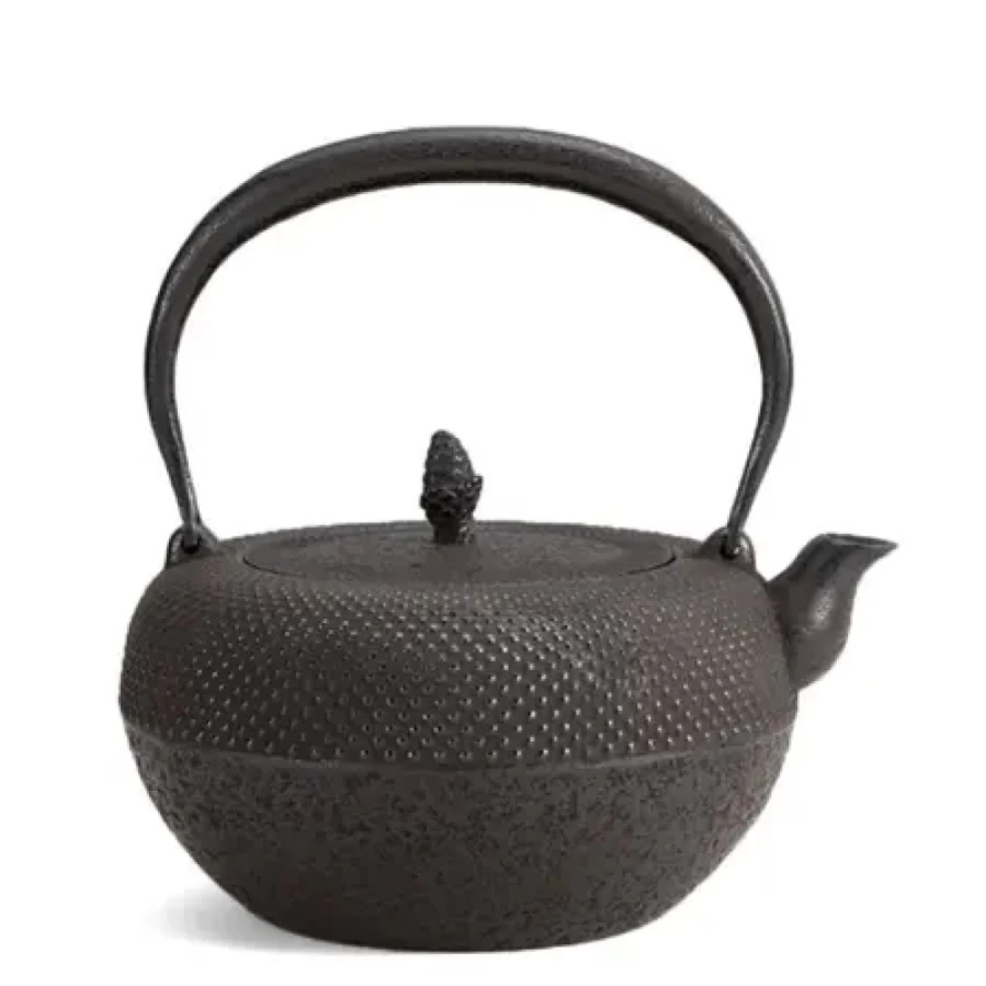 Miya Company Iwachu Cast Iron Kettle Tetsubin Higuchi Arare - Traditional Japanese Iron Teapot